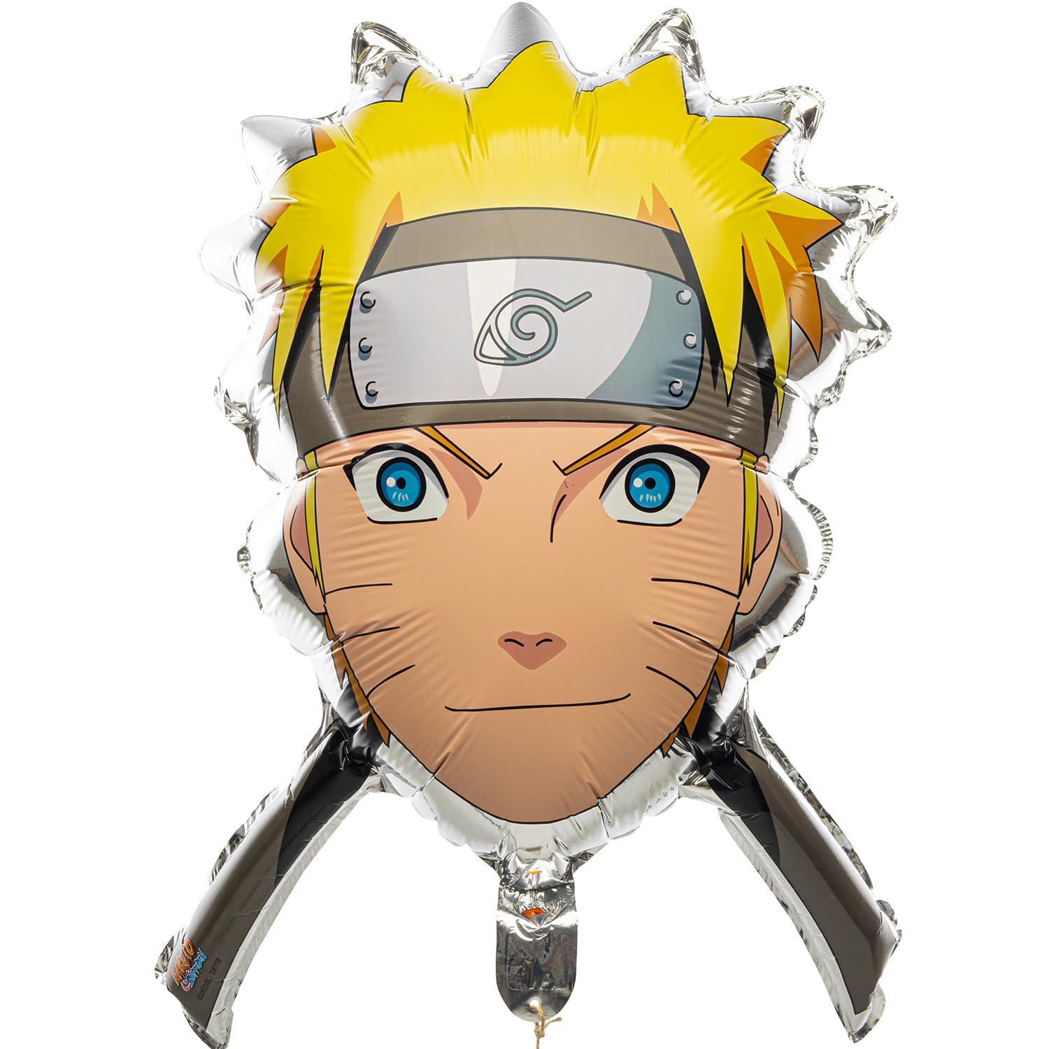 Ballon mylar visage de Naruto 59,2 x 71,6 cm