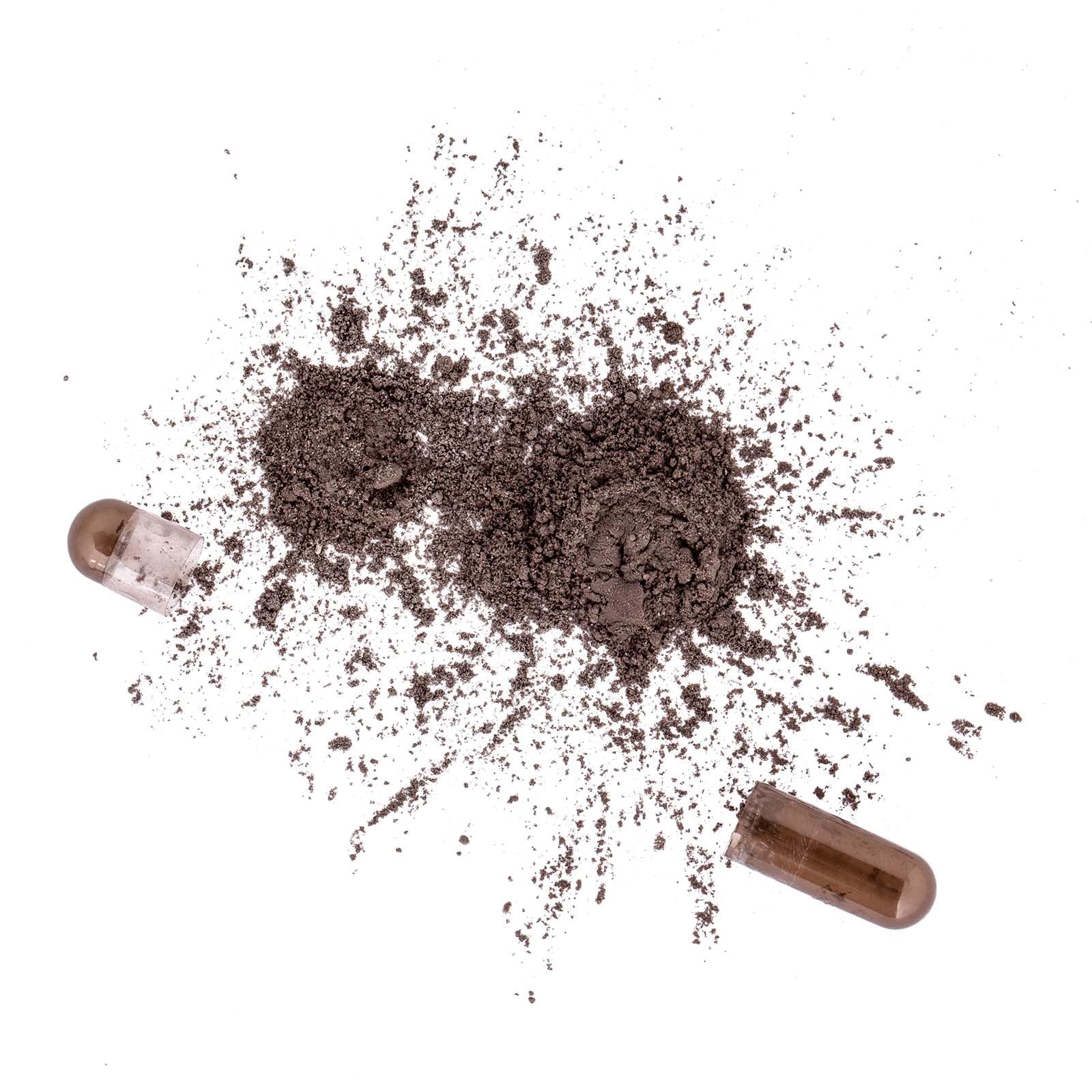 Hi Brow Quick Intense Colour (QIC) - 20 brow tinting capsules of powdered tint - Medium Brown, 0.5 g (Pack of 20) - Image 2