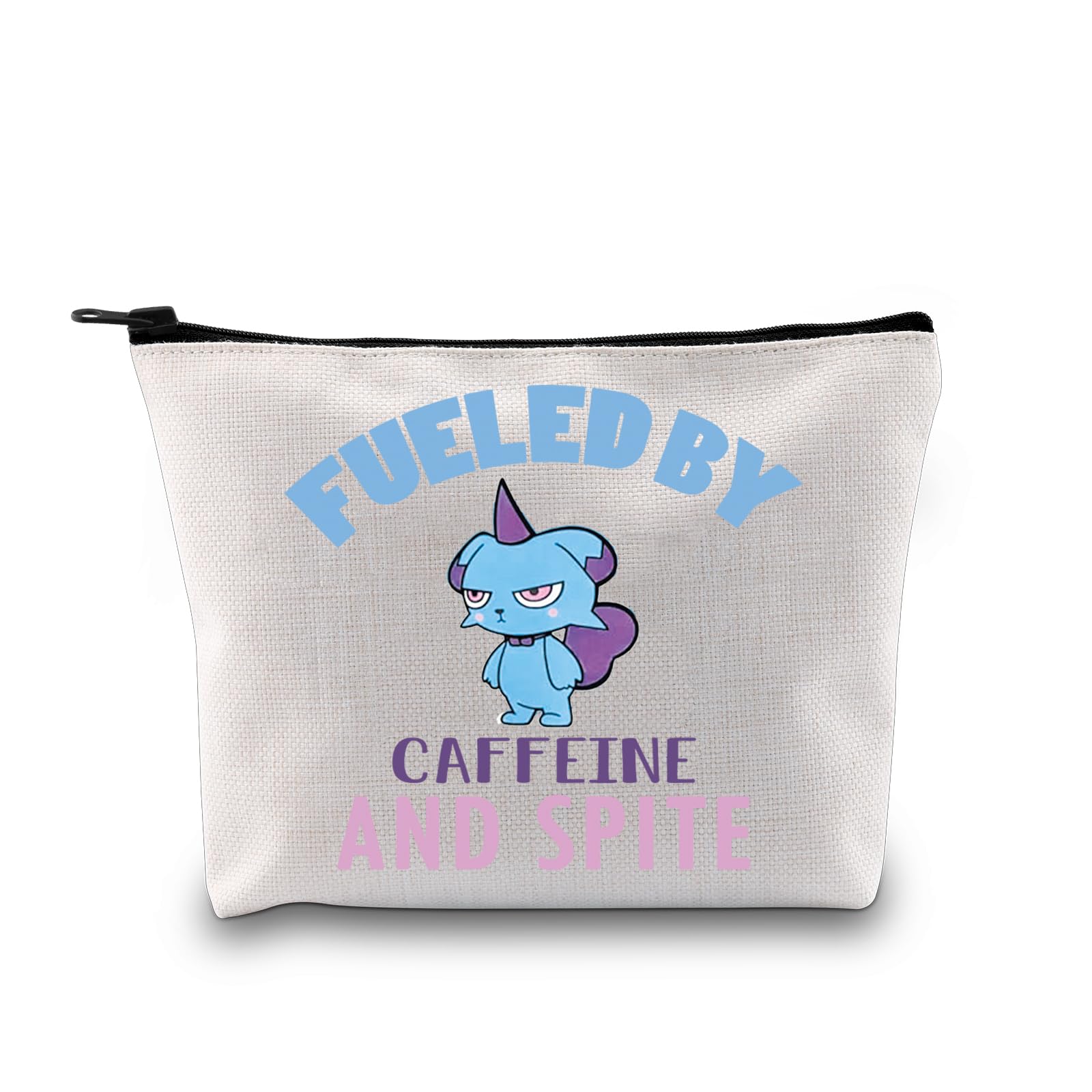 Funny Depresso Cosmetic Bag Fueled by Caffeine and Spite Makeup Bag Pal Game Lover Gift Depresso Fan Gift
