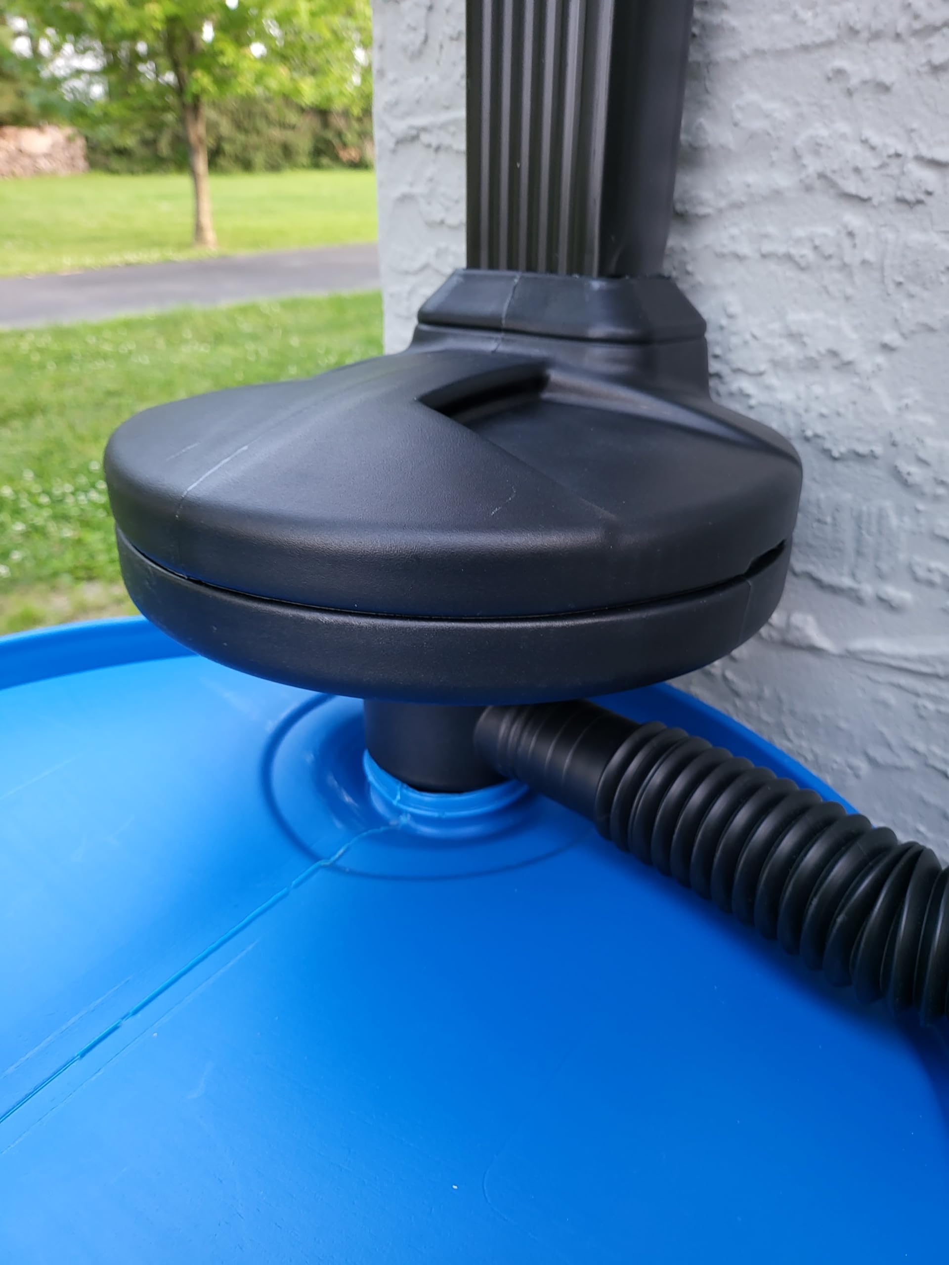 Home Depot Downspout Diverter Phewnyzo White Plastic Rainwater