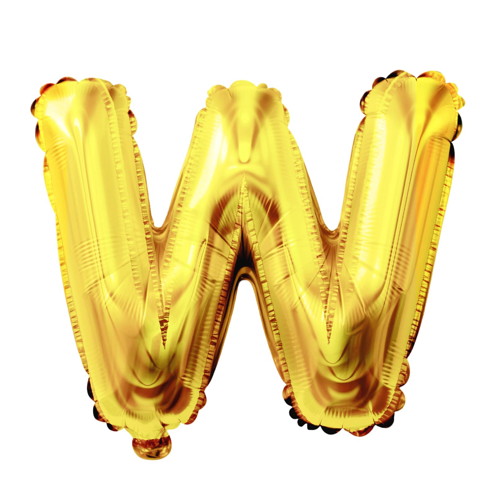 Photo 1 of 40 Inch Large Gold Letter W Foil Balloons, Foil Mylar Balloons for Birthday Party, Anniversaries, Graduation, Wedding Supplies Decorations