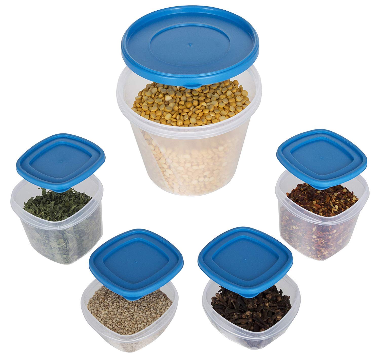 Cutting EDGE Nesterware Food Containers - Set of 6 -12