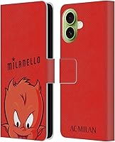 Vista 15 de Head Case Designs Funda de piel con licencia oficial de AC Milan Dream Big Children compatible con Apple iPhone 13 Mini