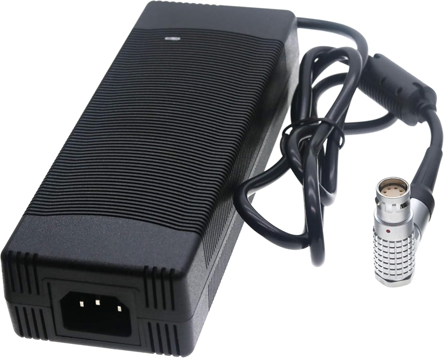 Right Angle 8 Pin Female Connector 24V to AC Power Supply Adapter for ARRI Alexa 35, Alexa Mini, Mini LF, Amira Camera 24V 9A