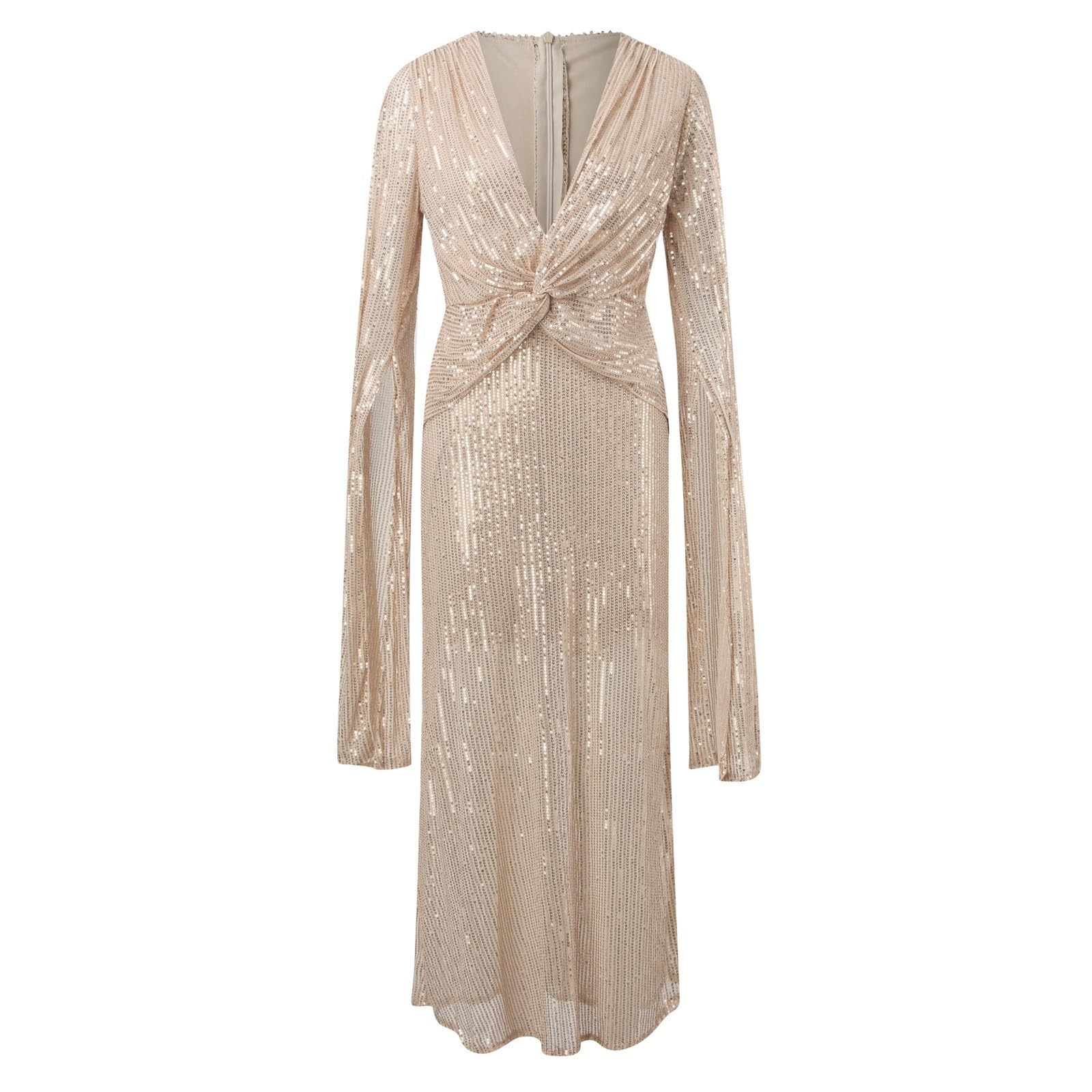 Vestido Invitada Boda Mujer Vestidos De Fiesta Mujer Elegantes Elegante Vestido Cóctel Fiesta con Lentejuelas para Eventos Nocturnos Y Fiestas para Prom Gala