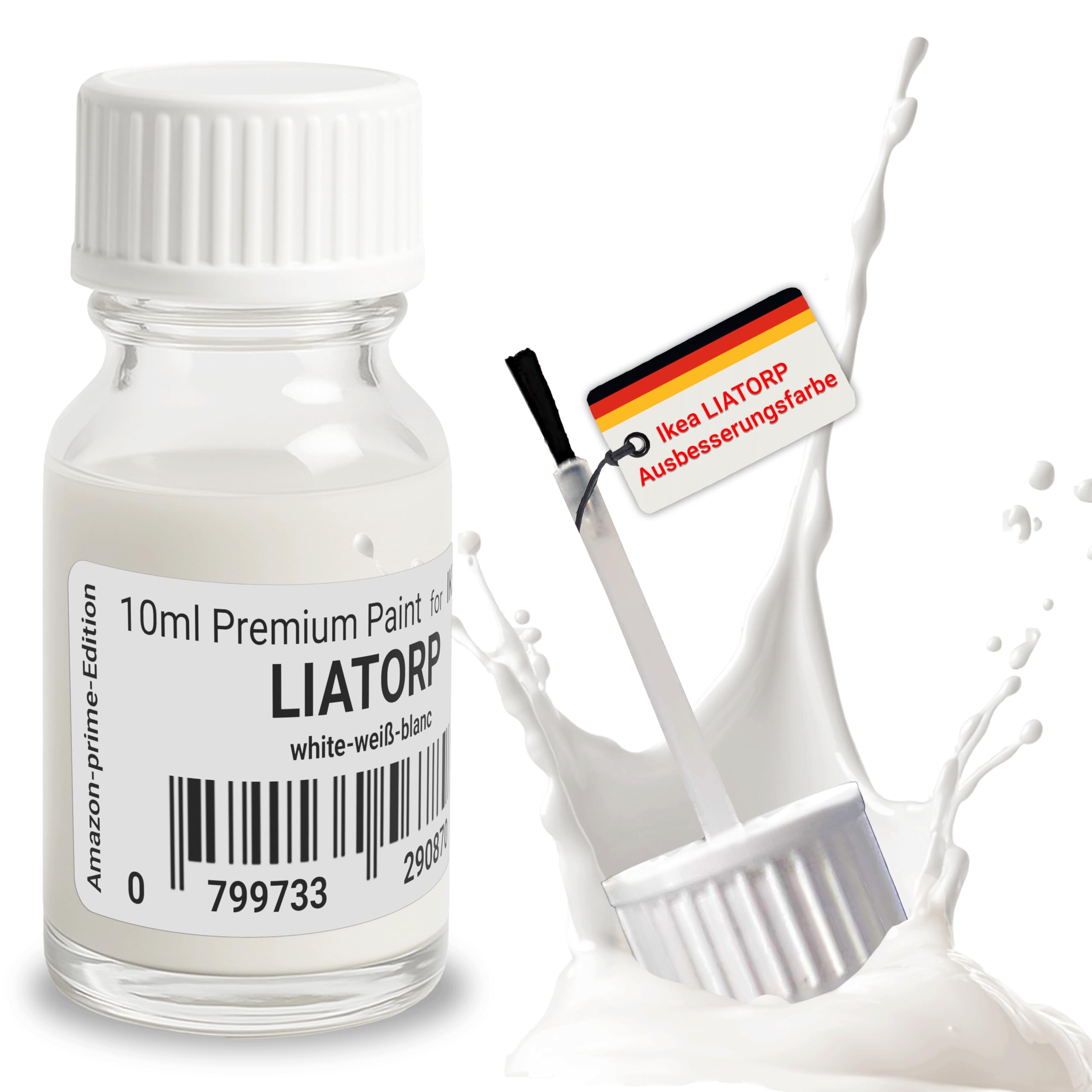 Touch-Up Paint for Ikea Liatorp White / White / White