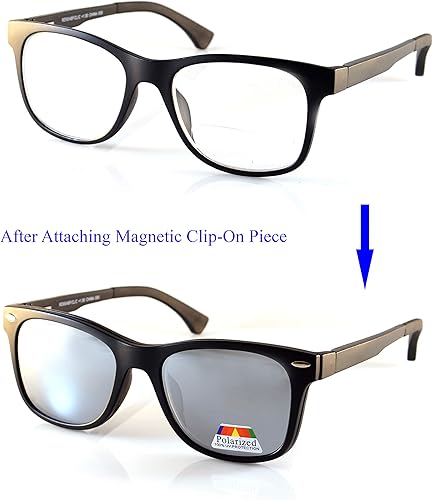 Miniatura 2 de FBL P021 - Lentes de sol polarizados con cierre magnético para hombre