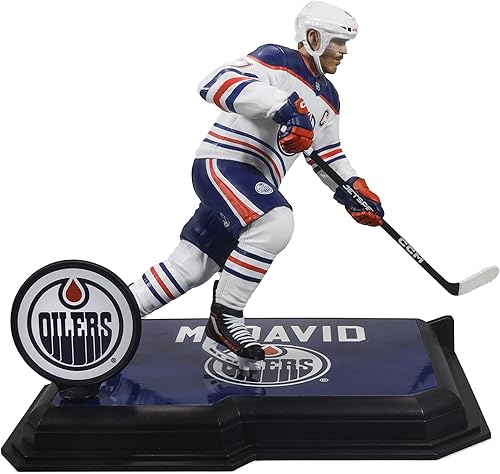 Miniatura 5 de McFarlane Toys - Connor McDavid (Edmonton Oilers) Figura posada de la NHL 7in McFarlane's SportsPicks