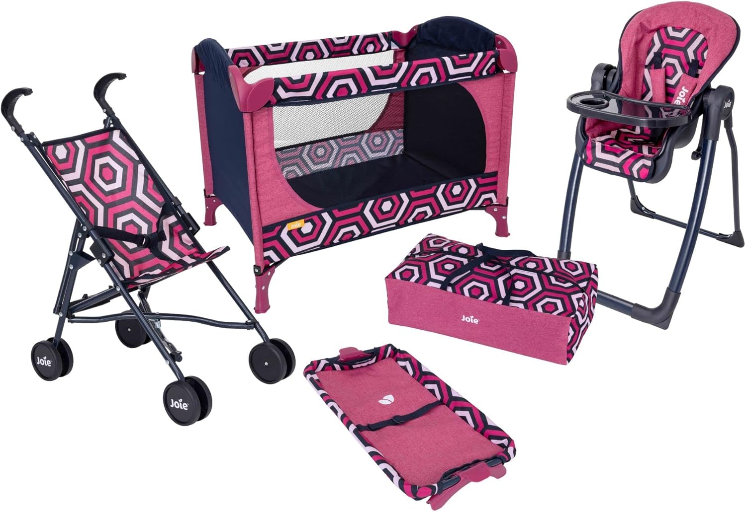 HTI Joie Junior Nursery Playset 6 Piece Nursery Playset Doll