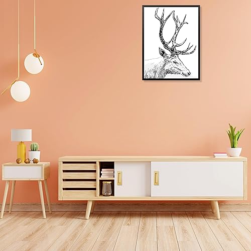 Miniatura 7 de Malimali Tiradores empotrados dorados de 6 pulgadas para puerta de armario, puerta corrediza de granero, manijas rectangulares de acero inoxidable