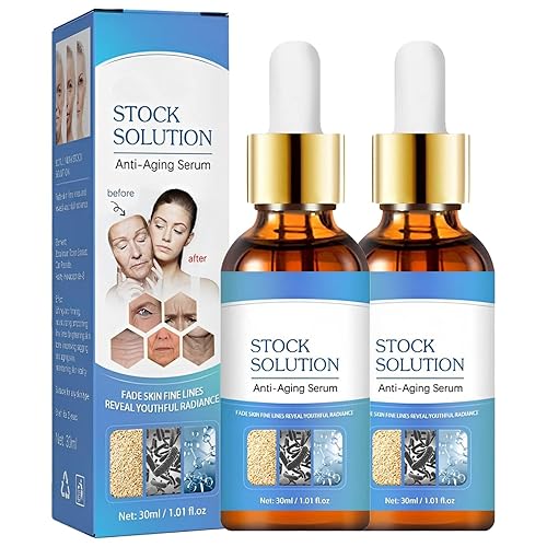 WQSDAPHEAG Botox Stock Solution - Suero facial, suero antienvejecimiento de Botox Stock, mejora el colágeno de la piel, antienvejecimiento y