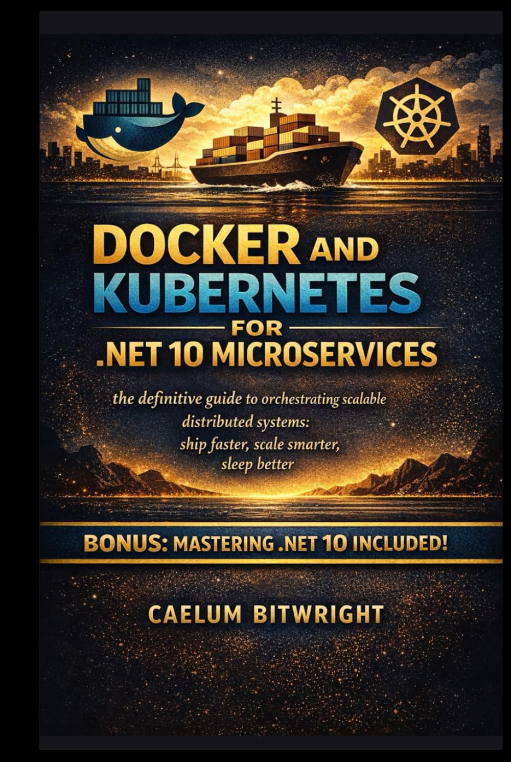 Docker and Kubernetes for .NET 10 Microservices: The Definitive Guide to Orchestrating Scalable Distributed Systems: Ship Faster, Scale Smarter, Sleep Better (The Caelum Protocol)