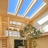 Smart LED Blue Sky Ceiling Light, Home Indoor Artificial Skylight with Natural Light Effect, Recessed Lighting for Bedrooms, Living Rooms, Hallways, Bathrooms