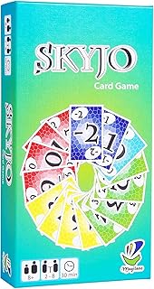 Skyjo Card Game The Entertaining Board Game for Kids and Adults.The Ideal Game for Fun,Entertaining and Exciting Hours of Play with Friends and Family, English Version (Blue)…