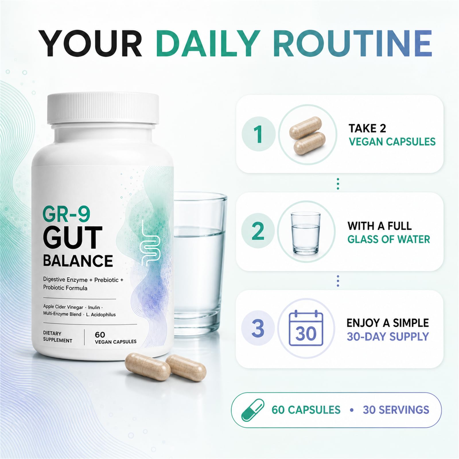 GR-9 Pepsin Neutralizer & Throat Mucus Support, 60 Vegan Capsules — Amazon image 6