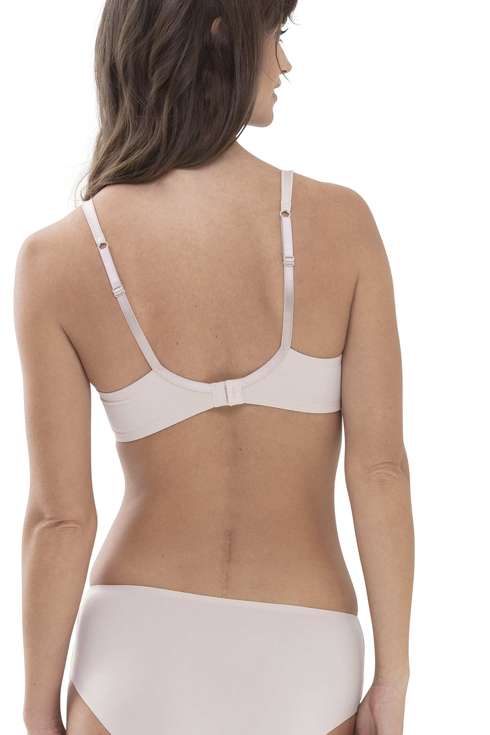Mey Damen Bi-Stretch BH - Schalen-BH mit gepolstertem Cup und Bügeln - Elegante Matt-Glanz-Optik - Dessous Serie Glorious - 74246
