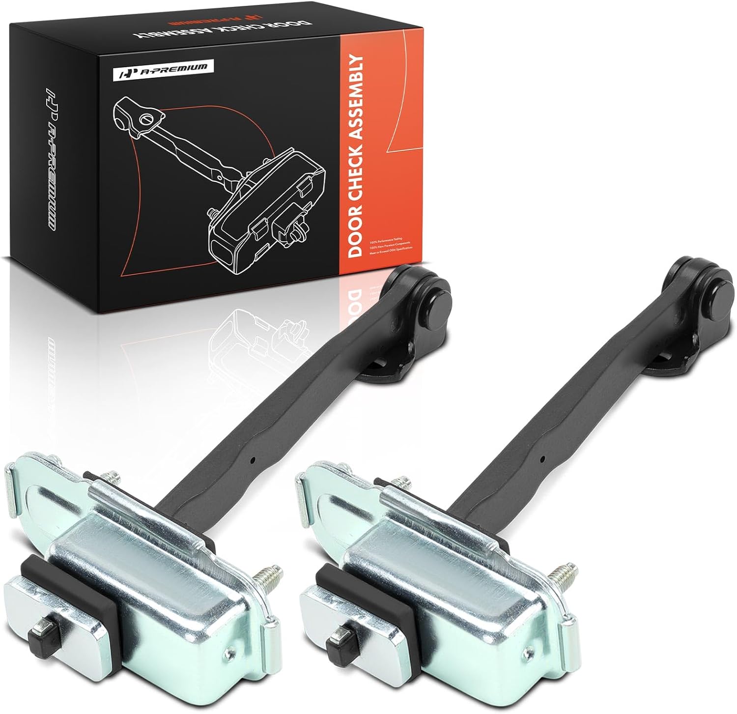 A-Premium 2PCS Front Left and Right Door Check Strap Stopper Compatible with Kia Sorento 2011 2012 2013 2014 2015