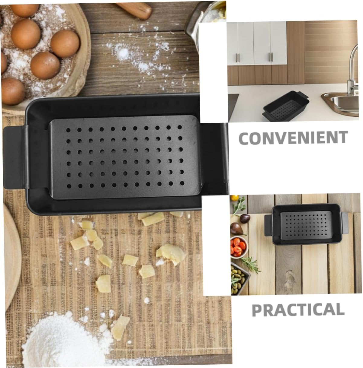 Cabilock 2pcs Non-stick Loaf Pan with Lid Heavy Duty Baking Molds for Bread and Cakes Versatile Kitchen Tool for Healthy Cooking