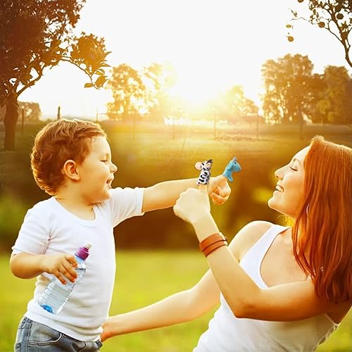 Miniatura 5 de 10 marionetas de dedo de tiempo de historias, diferentes marionetas de dedos de animales de granja de dibujos animados para niños pequeños