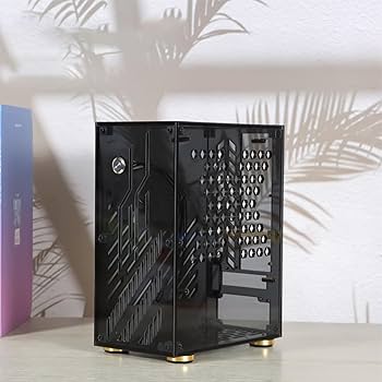 Amazon | Mini ITX ケース、透明アクリルパネル付きミニ PC