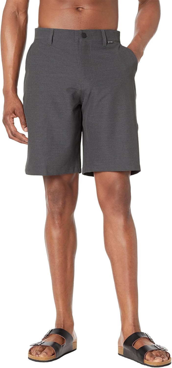 Hurley MWS0006530H00631IN H2O-Dri Cutback 21" Walkshorts Dark Stone Grey 31 Dark Stone Grey 31IN
