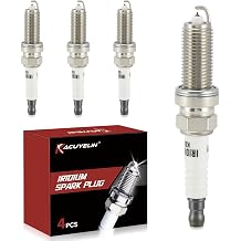 Iridium Spark Plugs Set of 4 Compatible with 13-17 Honda Accord 2.4,16-20 Honda Civic 2.0,2009-2015 Toyota Corolla 1.8 Matrix,Subaru Outback 2.5 Forester,Mazda 3 CX-5,Scion xD #93501 LKAR7BIX-11S