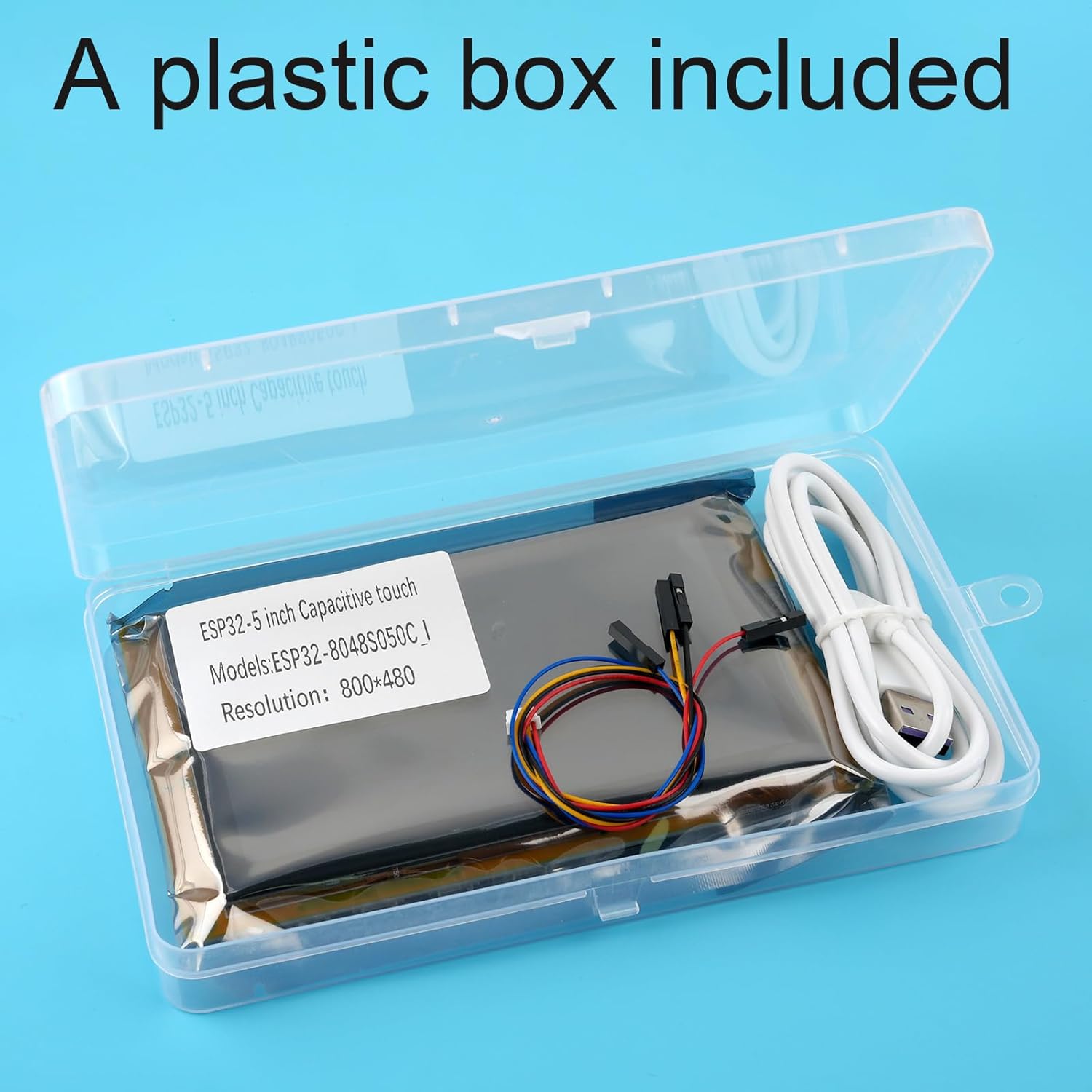5.0" inch ESP32-S3 IPS Display ESP32-8048S050C-I TFT LCD Module 800x480 Capacitive Touch Screen ESP32-S3 Development Board ST7262 for Arduino IDE