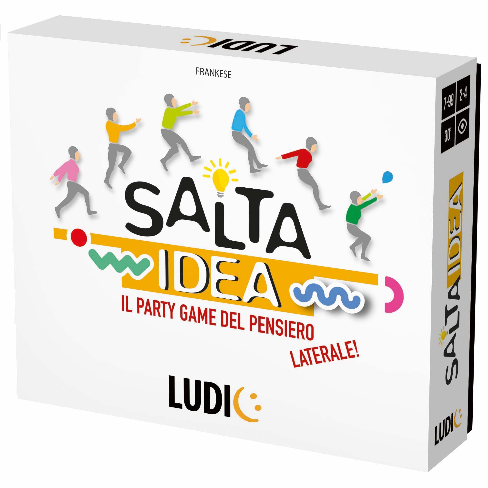 Ludic Smimando – Party Game Esilarante Per Famiglia, 3-4 Giocatori, Made In Italy (IT27583) - 3