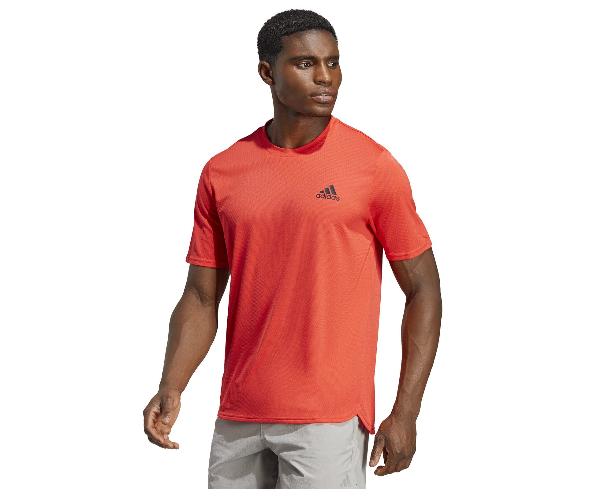 adidas Male Adult Aeroready Designed for Movement T-Shirt (Short Sleeve)