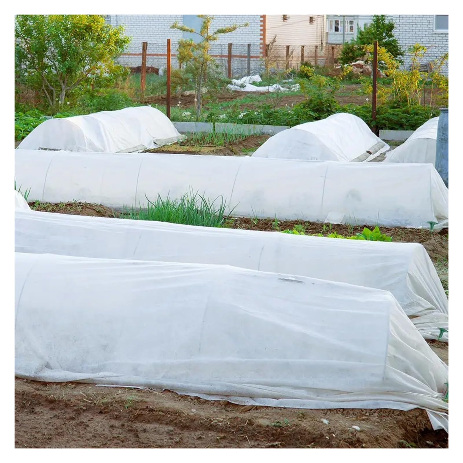 100 Pezzi di picchetti for Giardinaggio con Inserimento Punte Ancoraggio al Terreno, Chiodi for Erba, for Fissare teloni for Tende, Telo Repellente for per Fissaggio(Black,25cm)