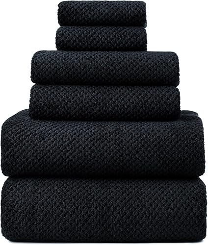 Miniatura 13 de Toallas de baño extragrandes de 40x80 pulgadas para adultos, toallas de baño super suaves de secado rápido y altamente absorbentes de microfibra