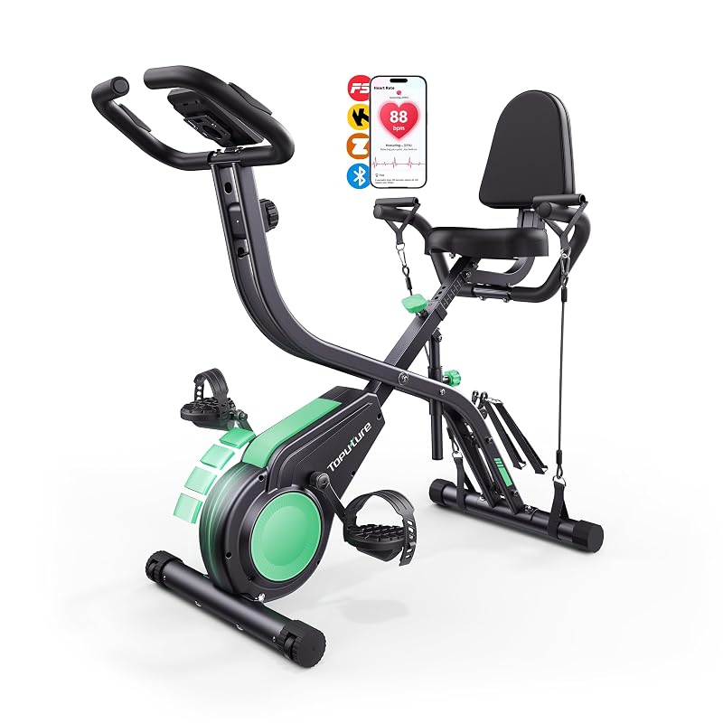 Toputure Cyclette pieghevole 5 in 1 — l’alternativa in casa alla palestra