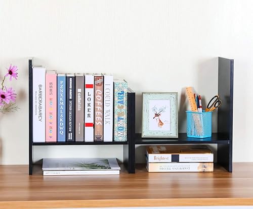 Miniatura 2 de Estantería de escritorio de madera PAG montado estante de exhibición de literatura ajustable