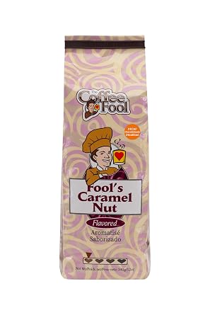 Coffee Fool's Decaf Caramel Nut Whole Bean