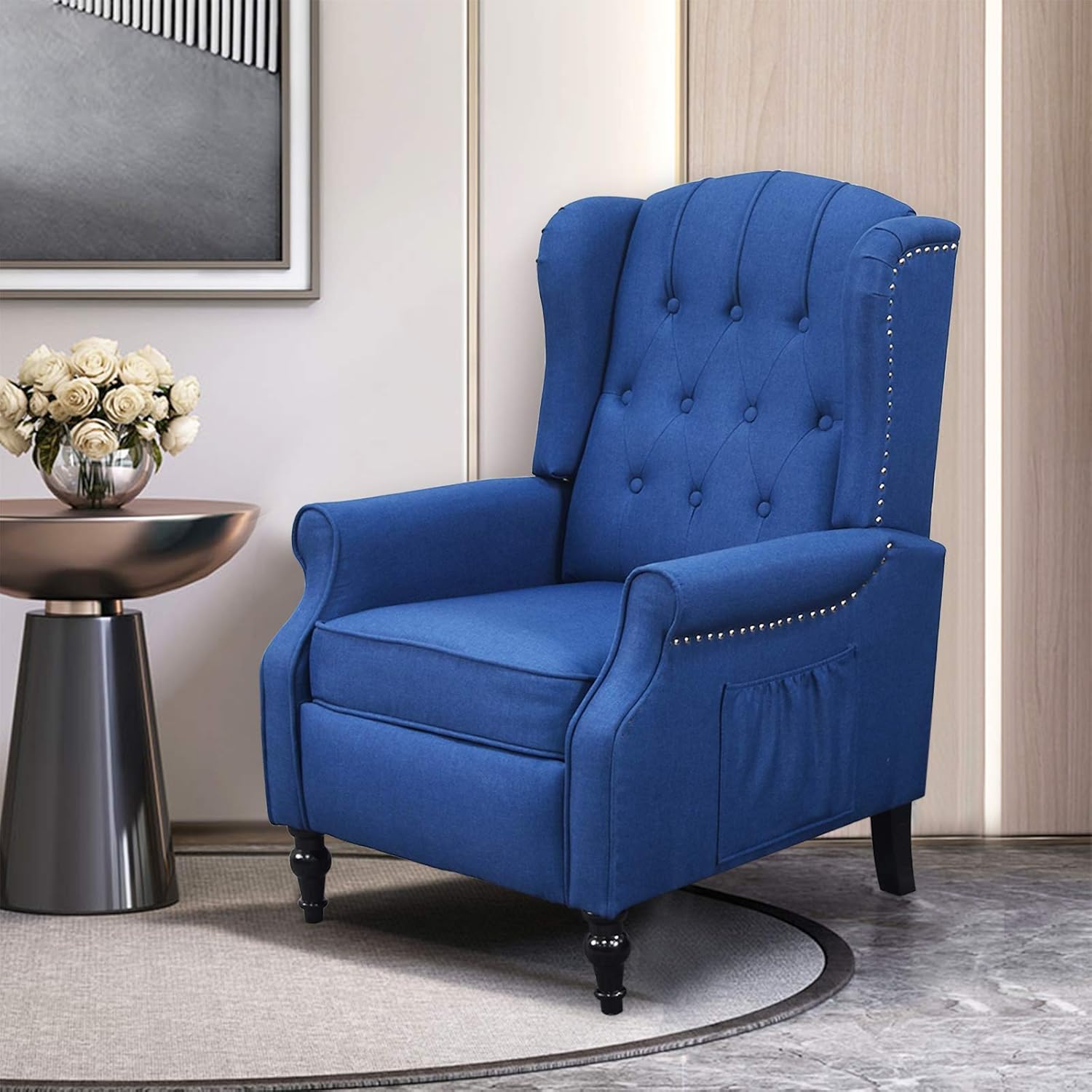 Buy Apepro Tufted Wingback Chair Arm Chair Accent Chair Buy Apepro Tufted Wingback Chair Arm Chair Accent Chair