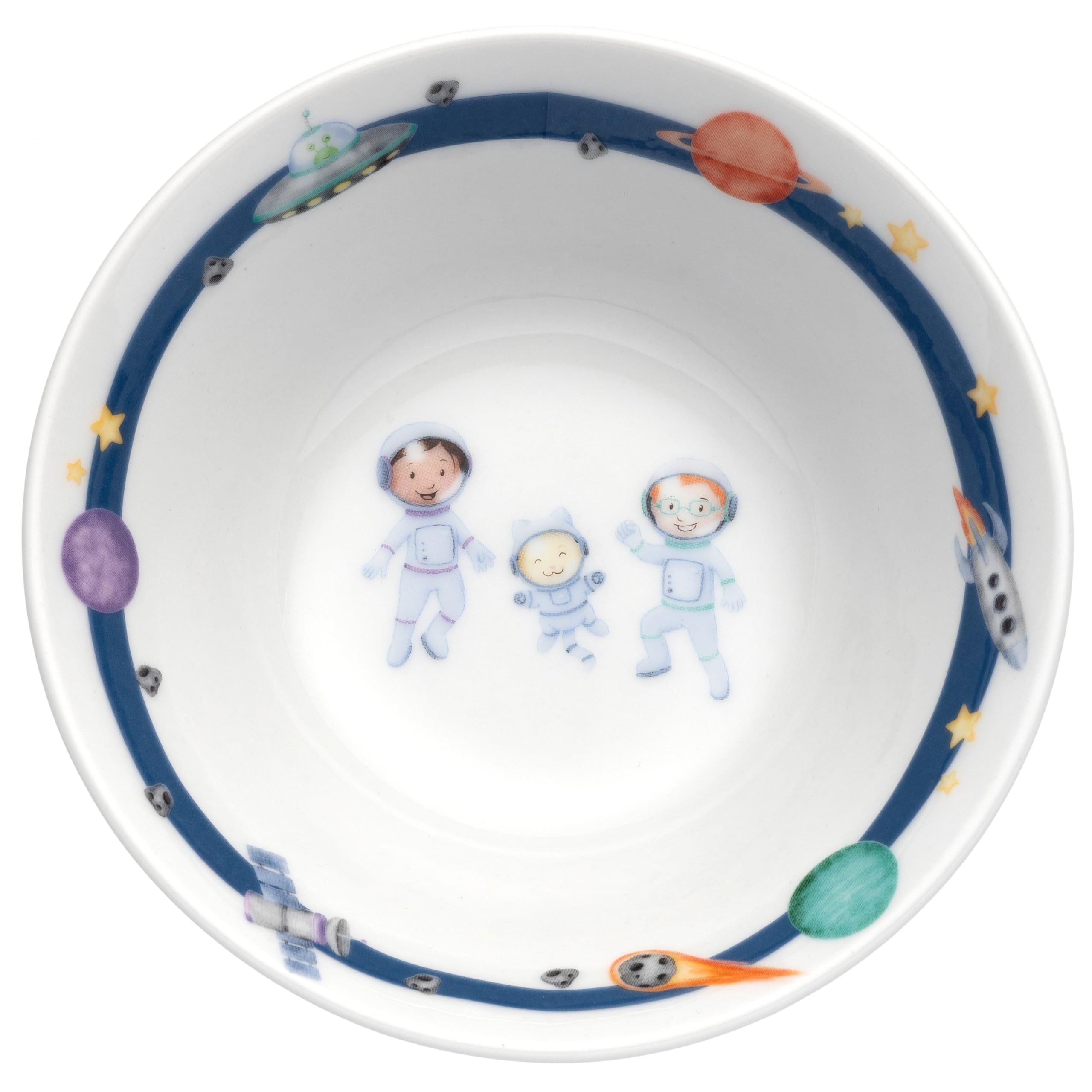 Leonardo - Ensemble Vaisselle Enfant 3 pièces Bambini Avventura Les Cosmonautes - LEONARDO