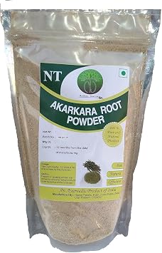 Generic Akarkara Root Powder Anacyclus pyrethrum Pellitory Roots - 100 Gm