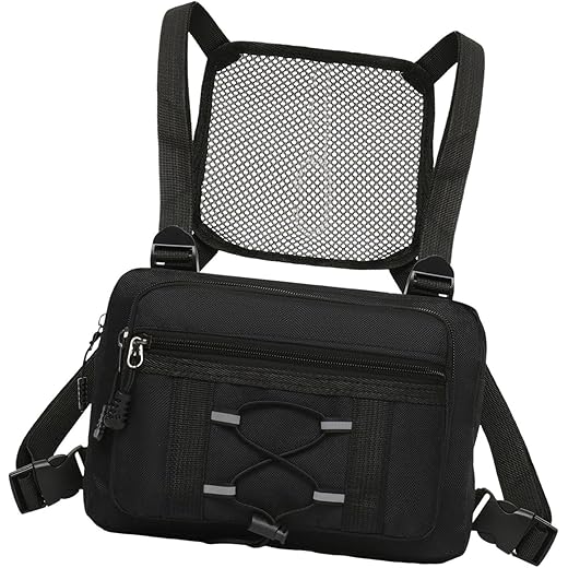 FABLOFT Binocular Chest Bag Black