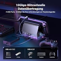 UGREEN Steam Deck Dokkoló Állomás 9-in-1 4K HDMI USB Portokkal Állítható Tartó Steam Deck OLED ROG Ally Legion Go iPad MacBook Kompatibilis 4