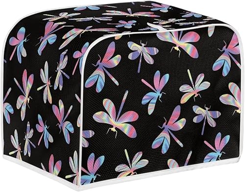 Miniatura 7 de GIFTPUZZ Cubierta para tostadora de cocina, cubierta para máquina de pan, hongo floral, cubierta antipolvo para horno tostador para proteger la