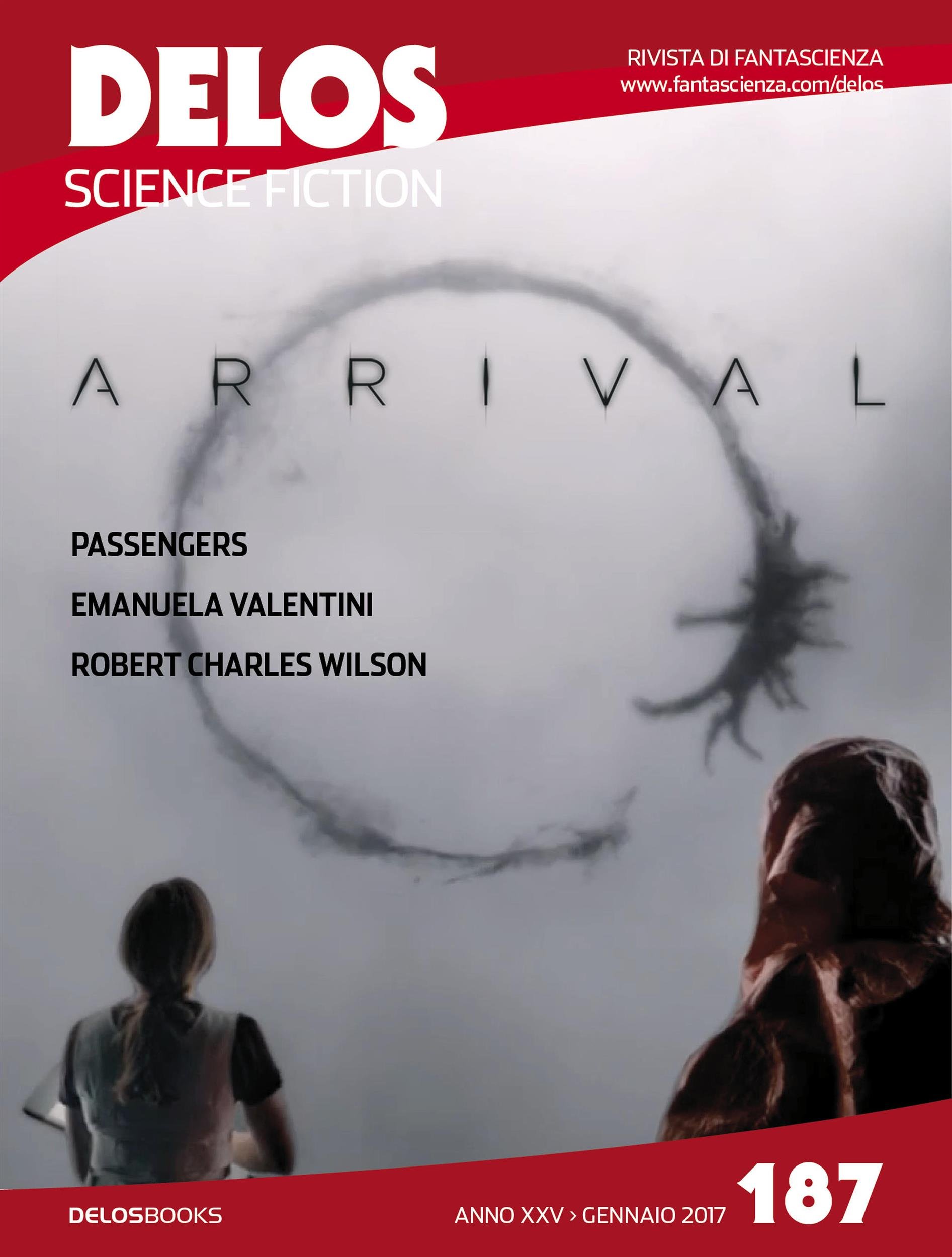 Cover of Delos Science Fiction, #187 - Gennaio 2017