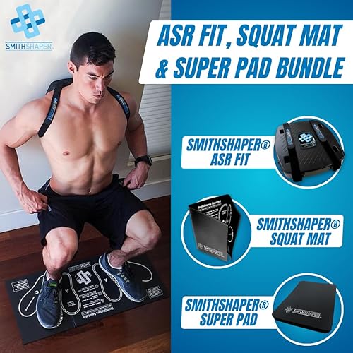 Miniatura 3 de FIT Ab Squat Roller Dual Mat Bundle (FIT ASR with a Squat Mat and a Super Pad)