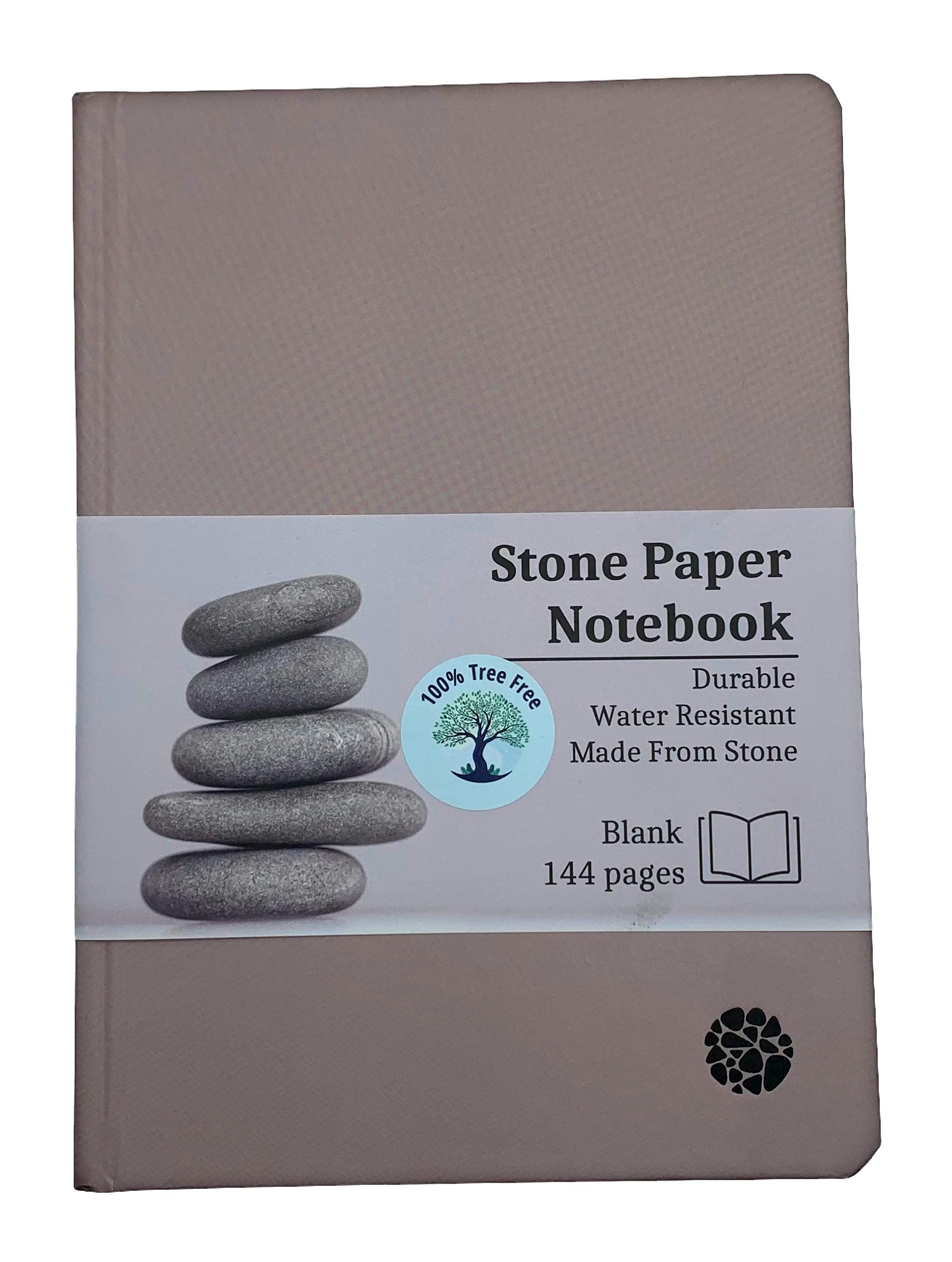 A5 Stone Paper Notebooks - Blank - Hardback - Muscat Rose - 144 pages