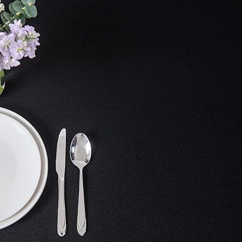 Miniatura 8 de maxmill Mantel rectangular texturizado, impermeable, a prueba de derrames, sin arrugas, decoración de mesa de cocina y comedor, mantel de tela para