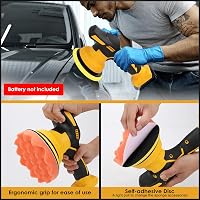 WingFly Polírozógép Dewalt 20V Akkumulátorhoz - 6 Colos Orbitális Autófényező 6 Sebességfokozattal, 12 Részes Készlet Autóápoláshoz

AI: I'v 4