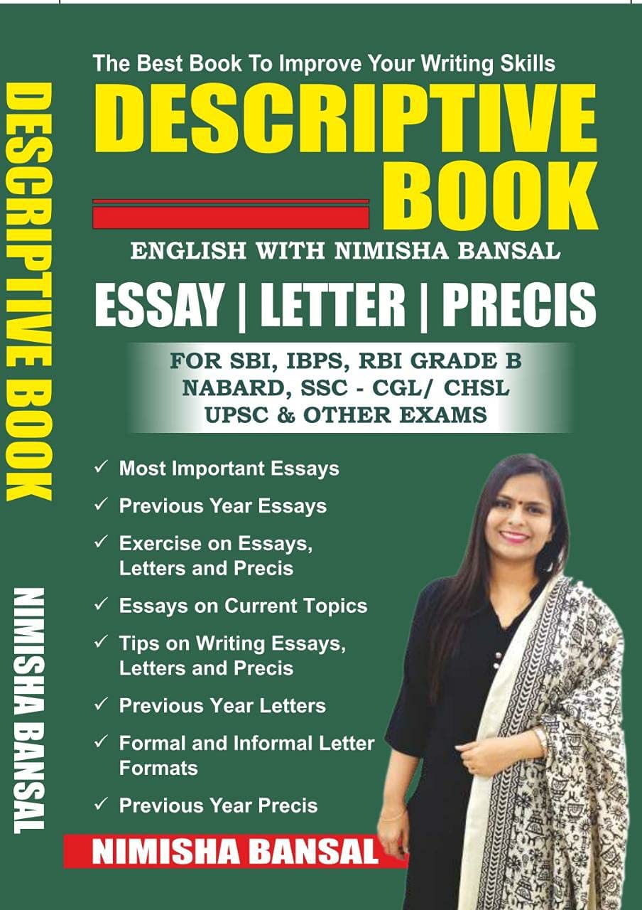 DESCRIPTIVE BOOK - ENGLISH WITH NIMISHA BANSAL
