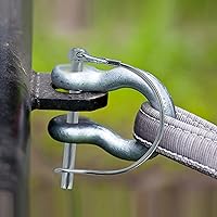 Vista 7 de Paquete de 10 pasadores de enganche para remolque, 2-34 pulgadas x 14 pulgadas (largo x ancho), con bloqueo de pasador de enganche de remolque