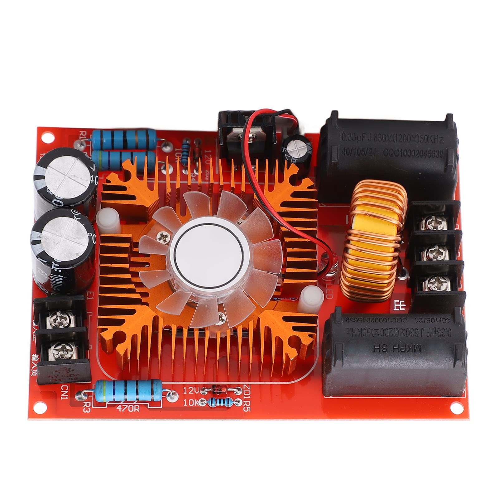 Placa Controlador ZVS Flyback DC 12-30V para Calentamiento Inductivo y Generación Alta Tensión Bobina Alto Voltaje