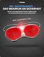 Vista 3 de Büchel Piccadilly 50122022 - Luz trasera para bicicleta, LED, color negro