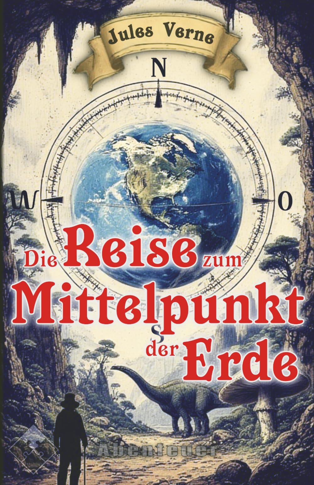 Die Reise zum Mittelpunkt der Erde (komplett neu illustriert)